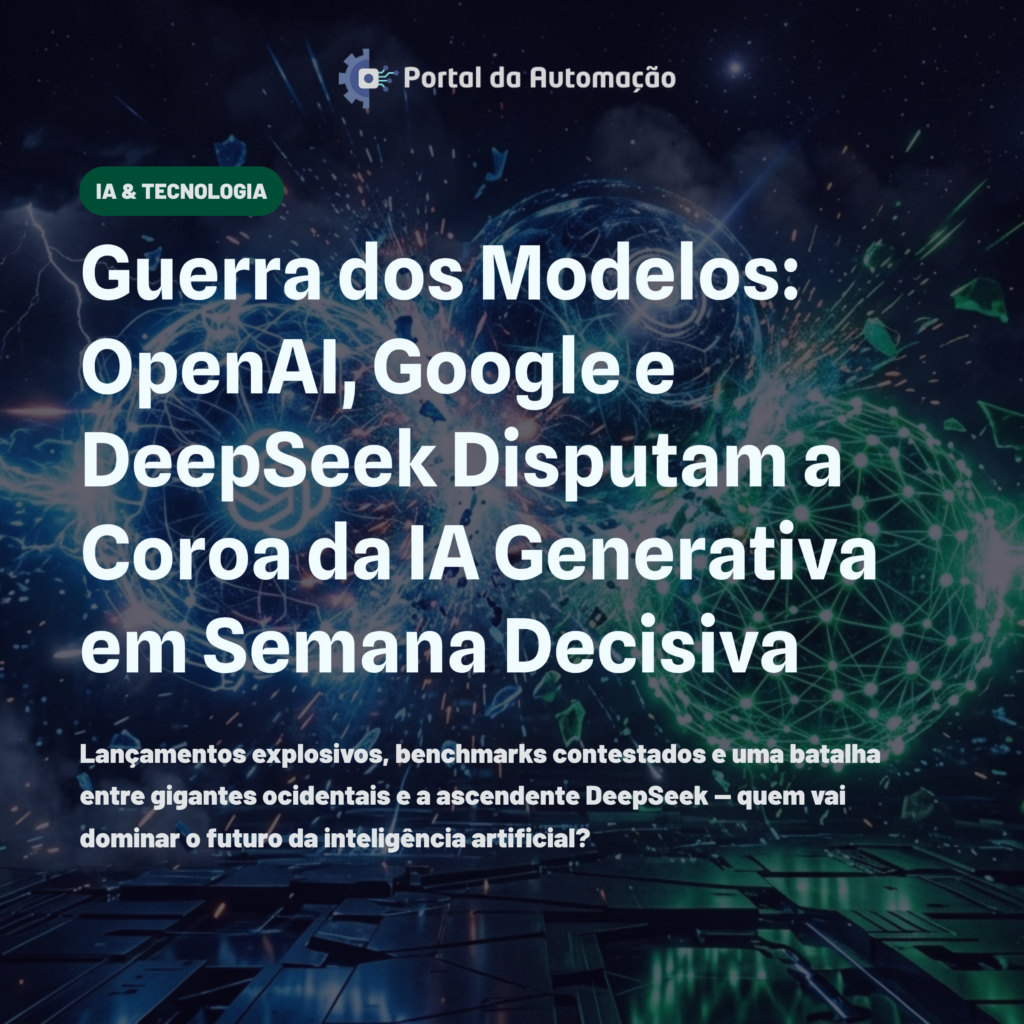 Guerra dos Modelos: OpenAI, Google e DeepSeek Disputam a Coroa da IA Generativa em Semana Decisiva