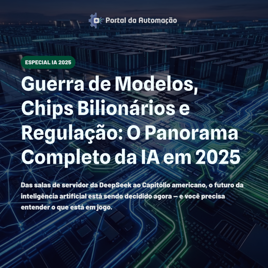 Guerra de Modelos, Chips Bilionários e Regulação: O Panorama Completo da IA em 2025