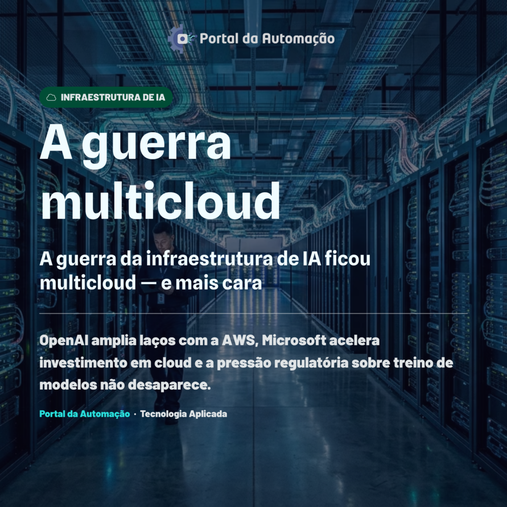 A guerra da infraestrutura de IA ficou multicloud — e mais cara