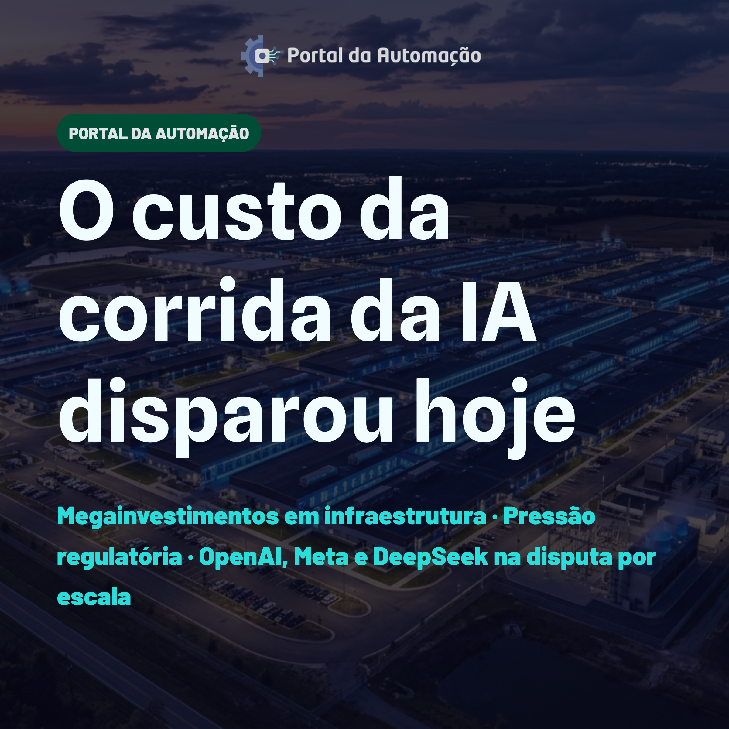 O custo da corrida da IA disparou hoje
