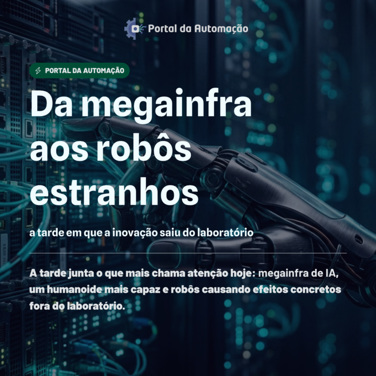 Data centers de IA e robôs humanoides ganham escala real