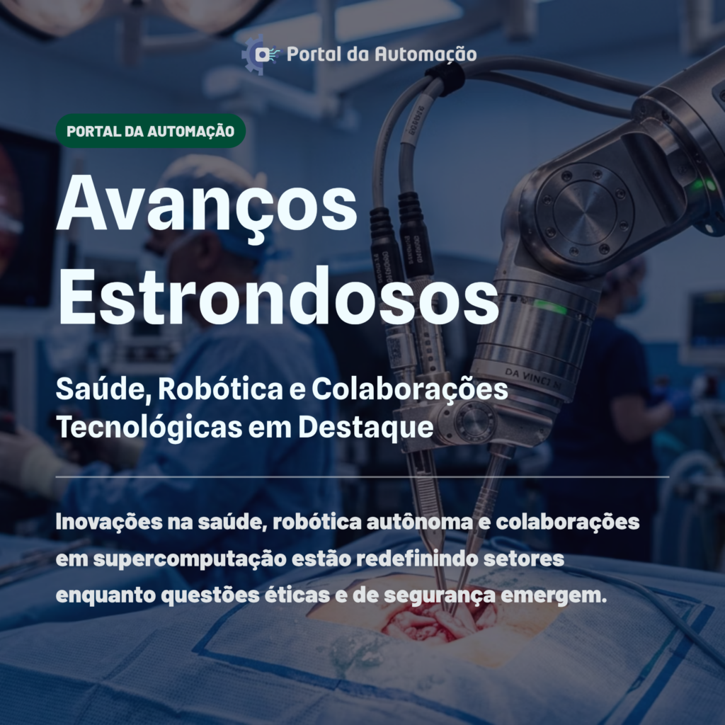 Avanços Estrondosos: Saúde, Robótica e Colaborações Tecnológicas em Destaque