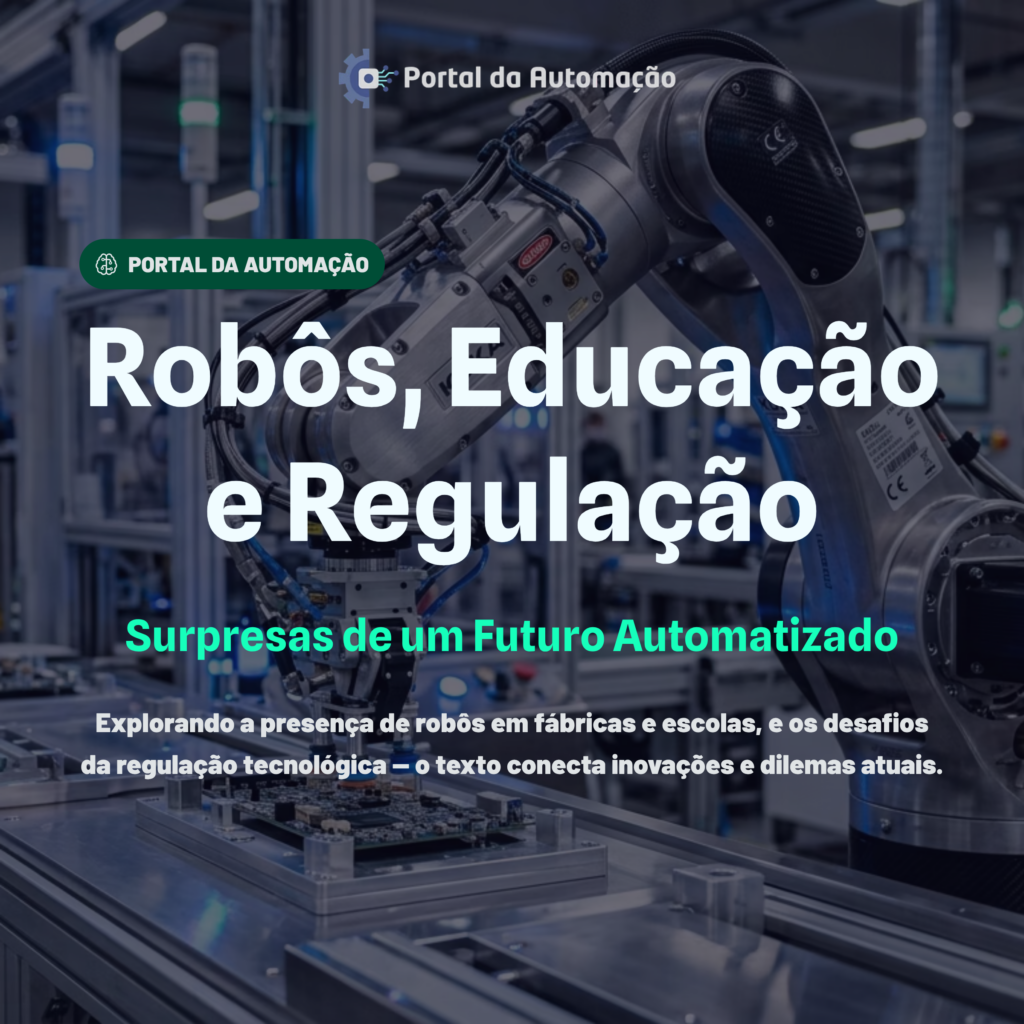 Robôs, Educação e Regulação: Surpresas de um Futuro Automatizado