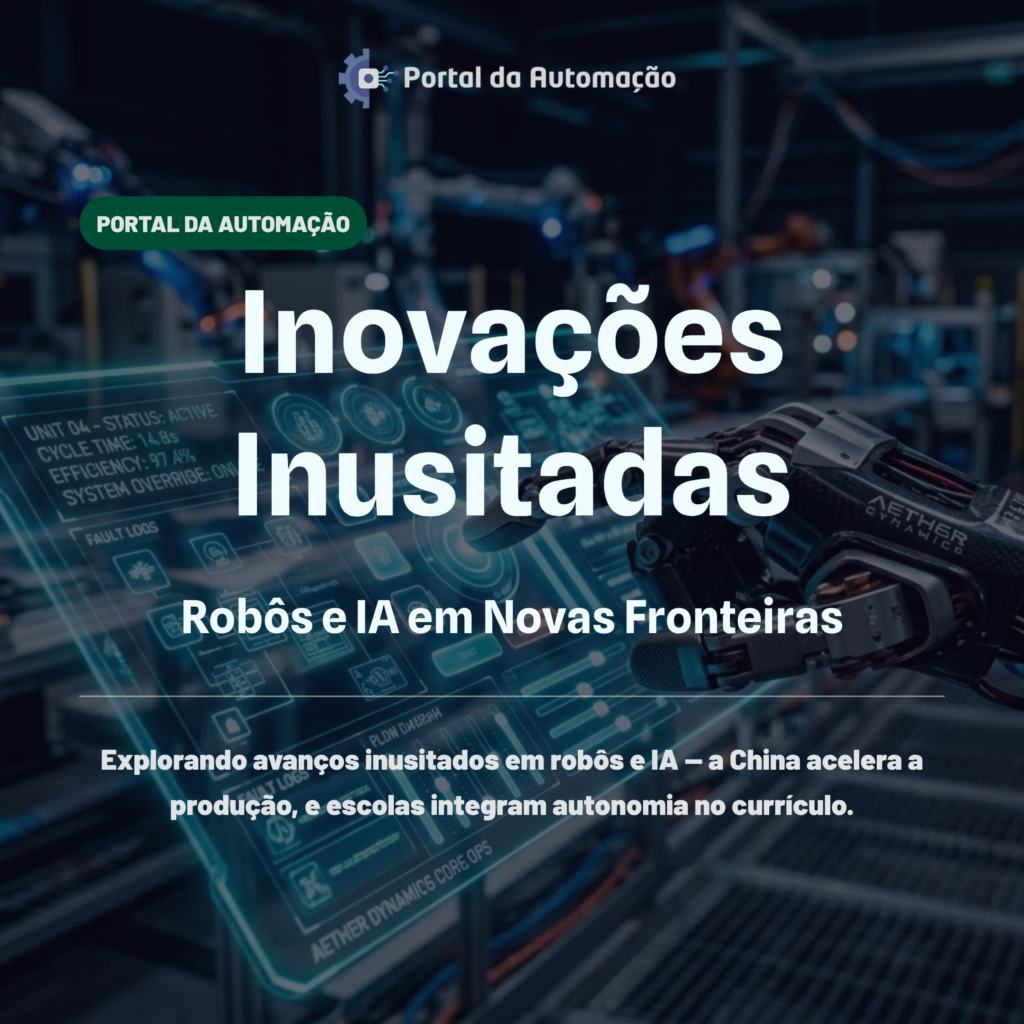 Inovações Inusitadas: Robôs e IA em Novas Fronteiras
