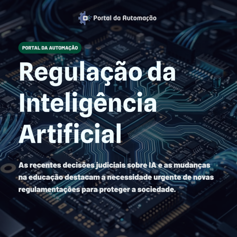 Desafios regulatórios da IA e inovações educacionais.
