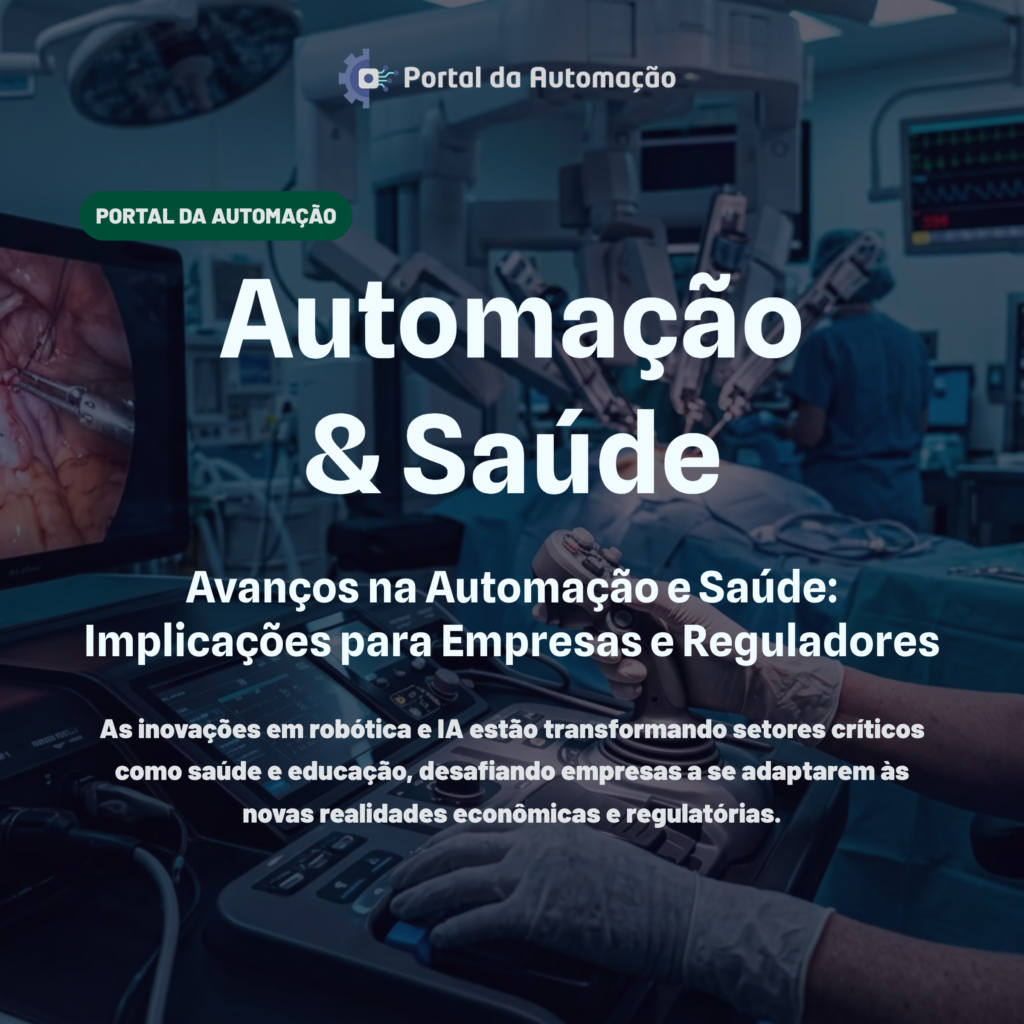 Avanços na Automação e Saúde: Implicações para Empresas e Reguladores