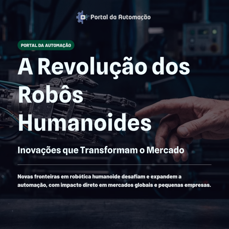 Robôs humanoides transformam o futuro da automação.
