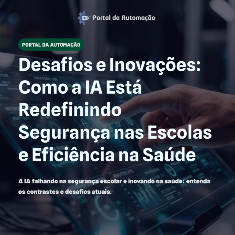 Ilustração de IA em contexto educacional e de saúde.