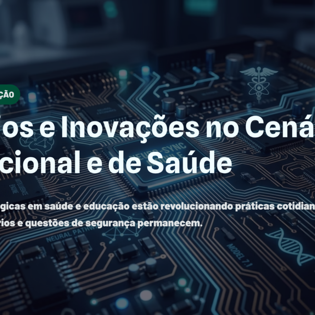 Desafios e Inovações no Cenário Educacional e de Saúde
