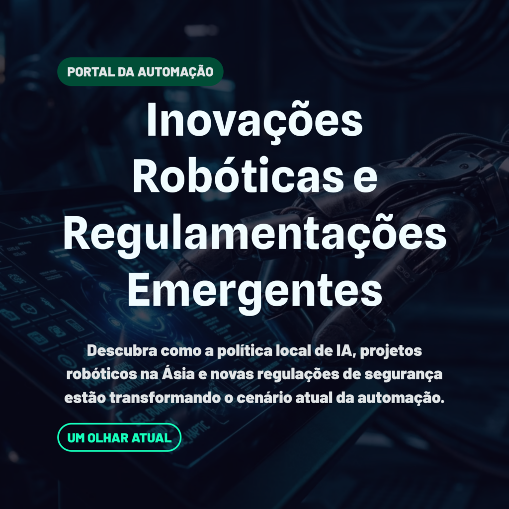 Inovações Robóticas e Regulamentações Emergentes: Um Olhar Atual