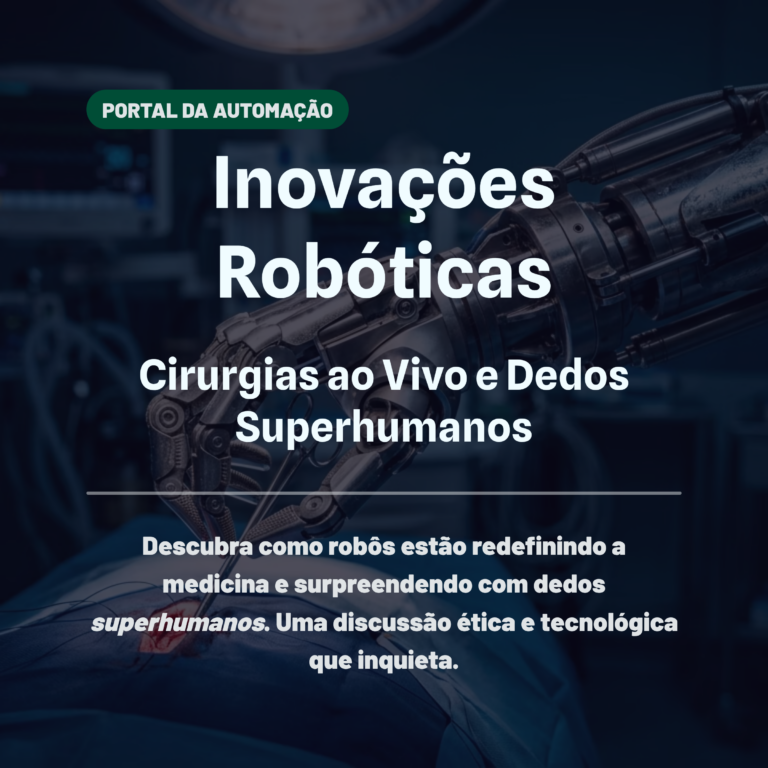 Robô realizando cirurgia inovadora