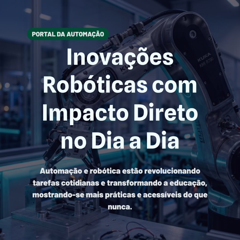 Inovações Robóticas com Impacto Direto no Dia a Dia