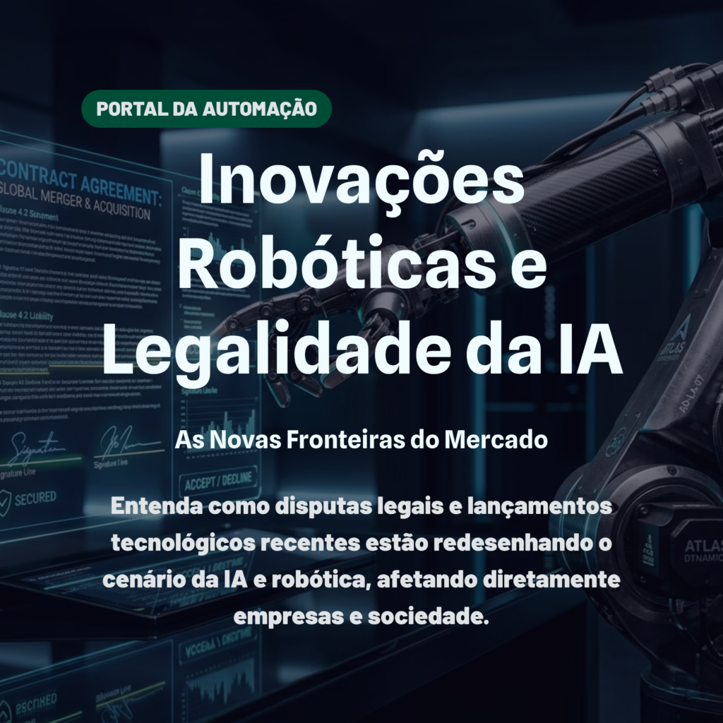 Inovações Robóticas e Legalidade da IA: As Novas Fronteiras do Mercado