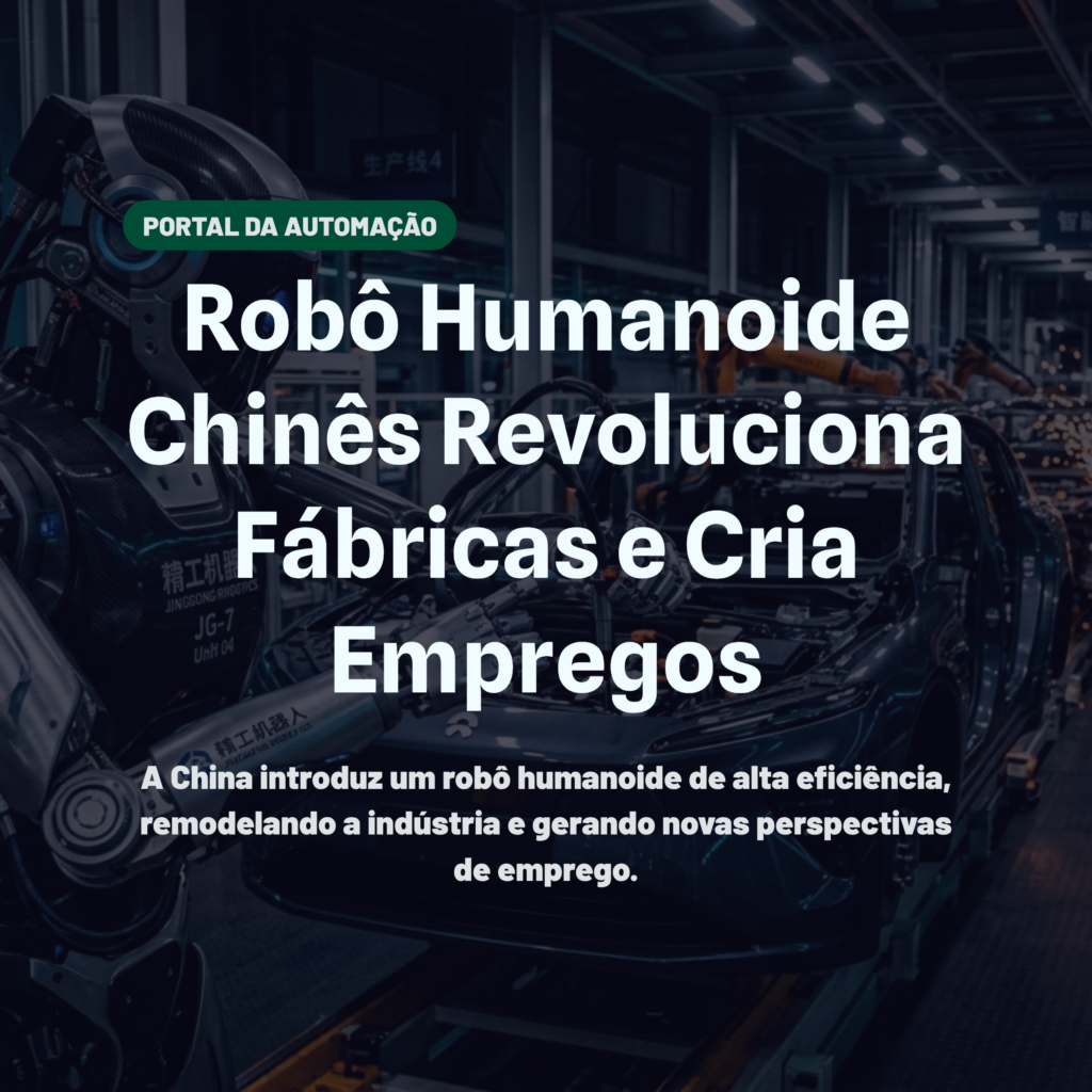 Robô Humanoide Chinesa Revoluciona Fábricas e Cria Empregos