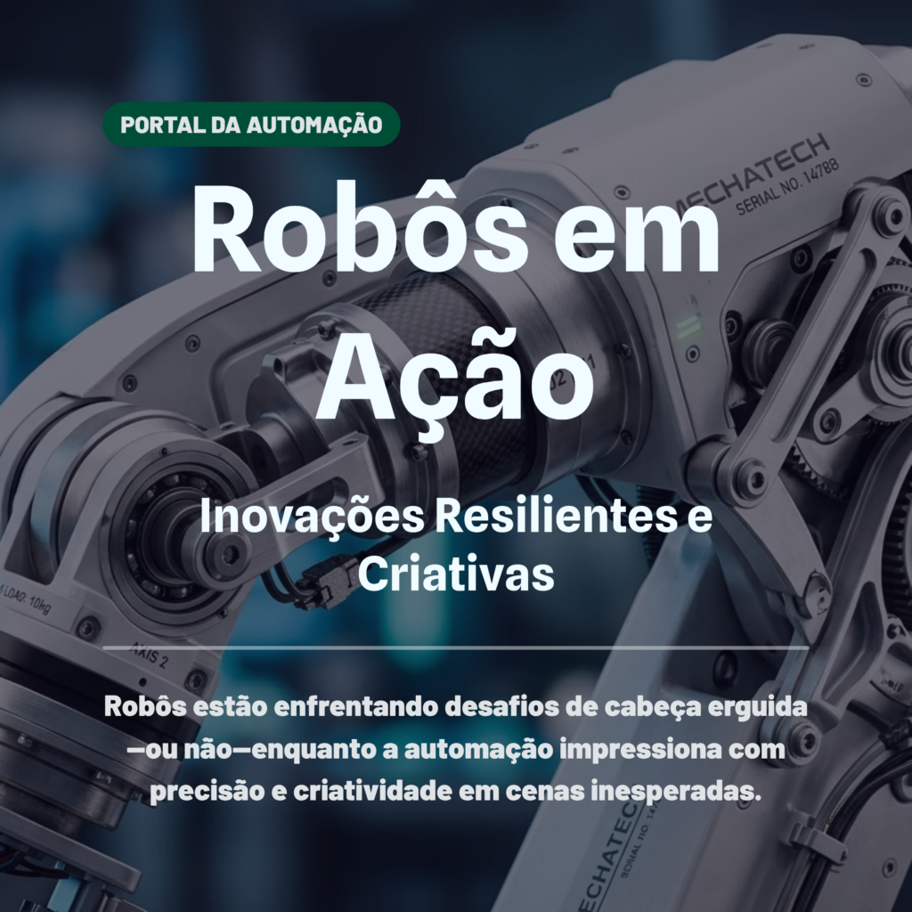 Robôs em Ação: Inovações Resilientes e Criativas