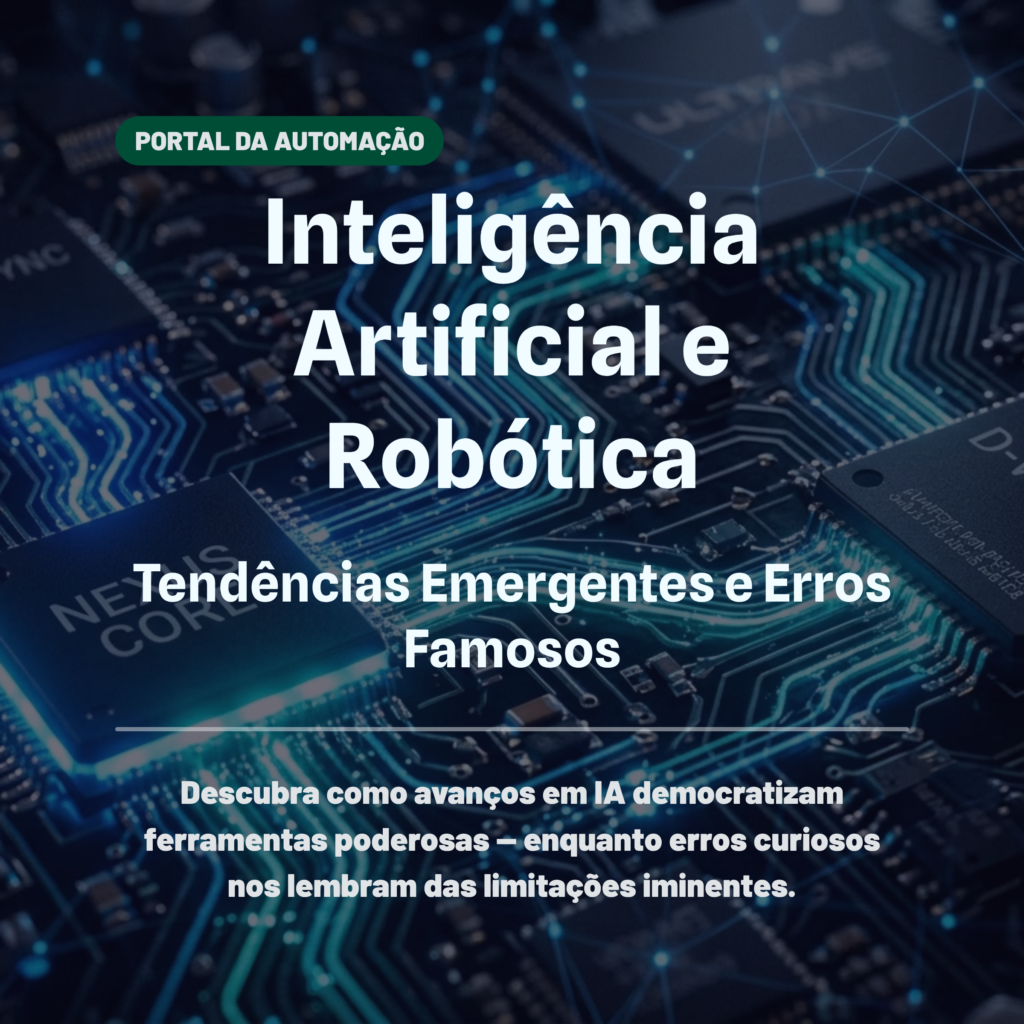 Inteligência Artificial e Robótica: Tendências Emergentes e Erros Famosos