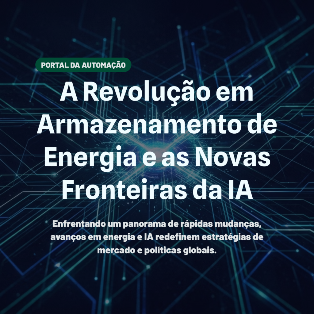 A Revolução em Armazenamento de Energia e as Novas Fronteiras da IA