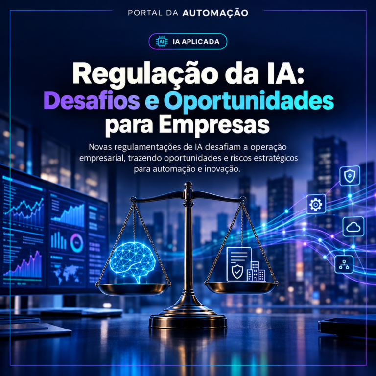 Executivo avaliando regulamentações de IA