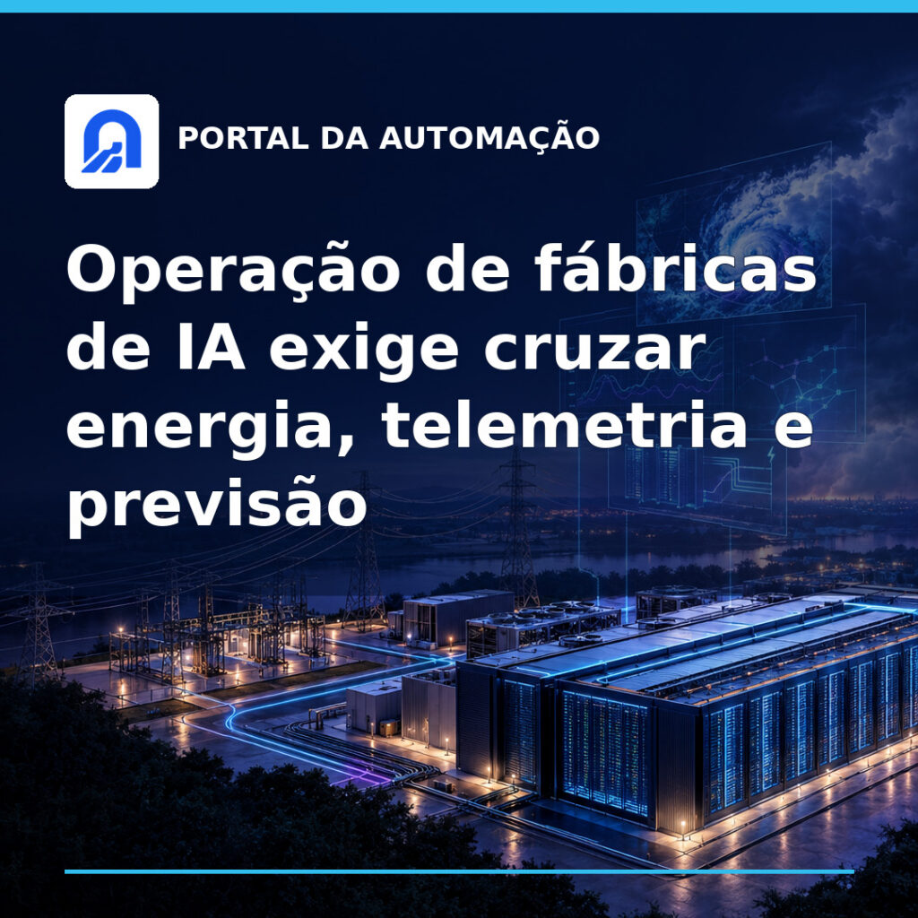 Operação de fábricas de IA exige cruzar energia, telemetria e previsão