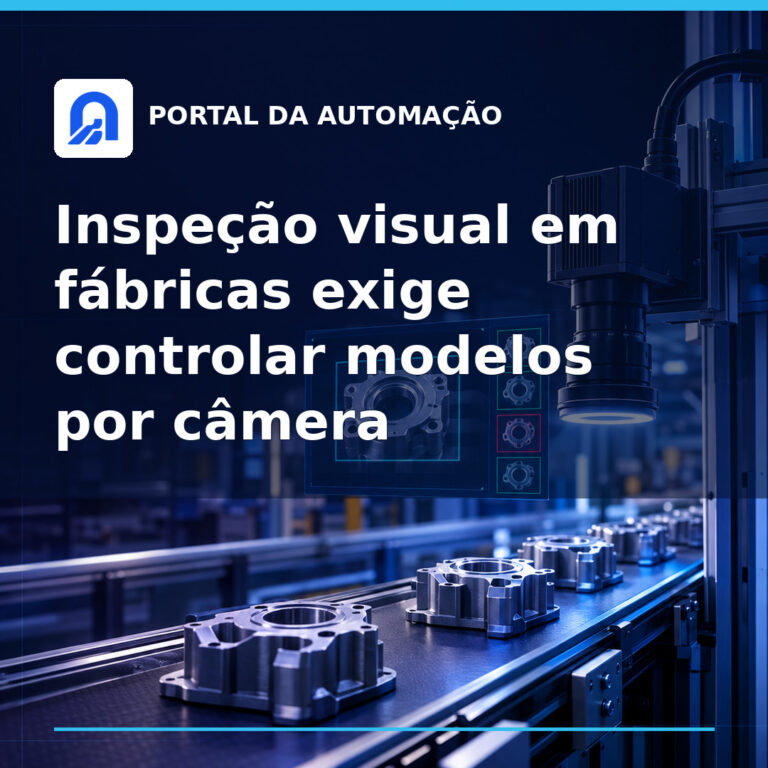 Inspeção visual em fábricas exige controlar modelos por câmera